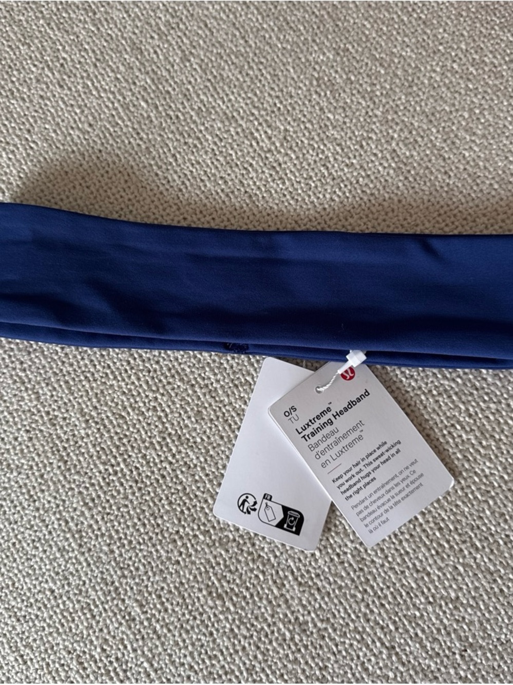 lululemon athletica Luxtreme Training Headband - Navy